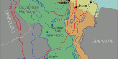Doğu Yakası esmer şekerim Guyana göster